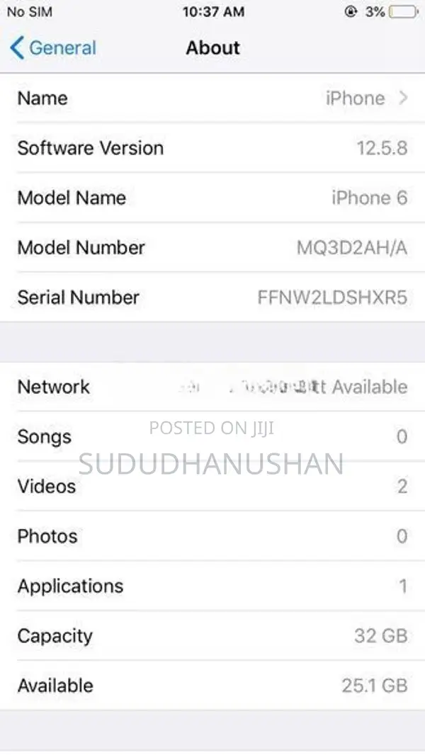 Apple iPhone 6 (Used)