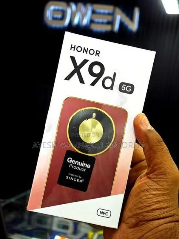 Honor X9D 12/256GB (Brand New)
