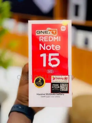 Xiaomi Redmi Note 15 256GB (Brand New)