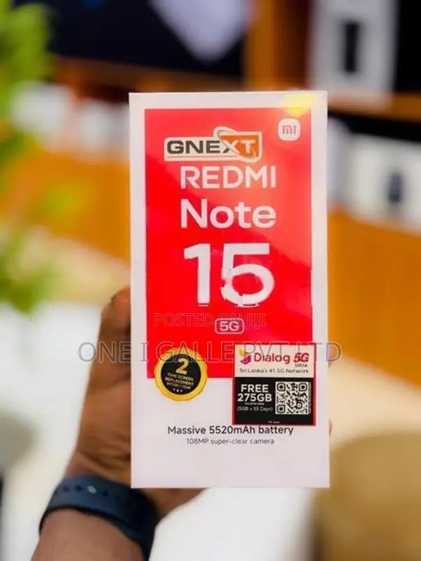 Xiaomi Redmi Note 15 256GB (Brand New)