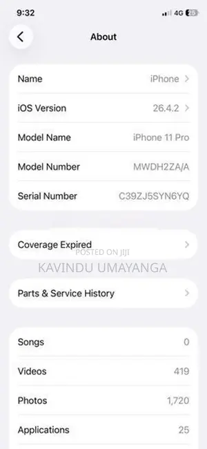 Apple iPhone 11 Pro (Used)