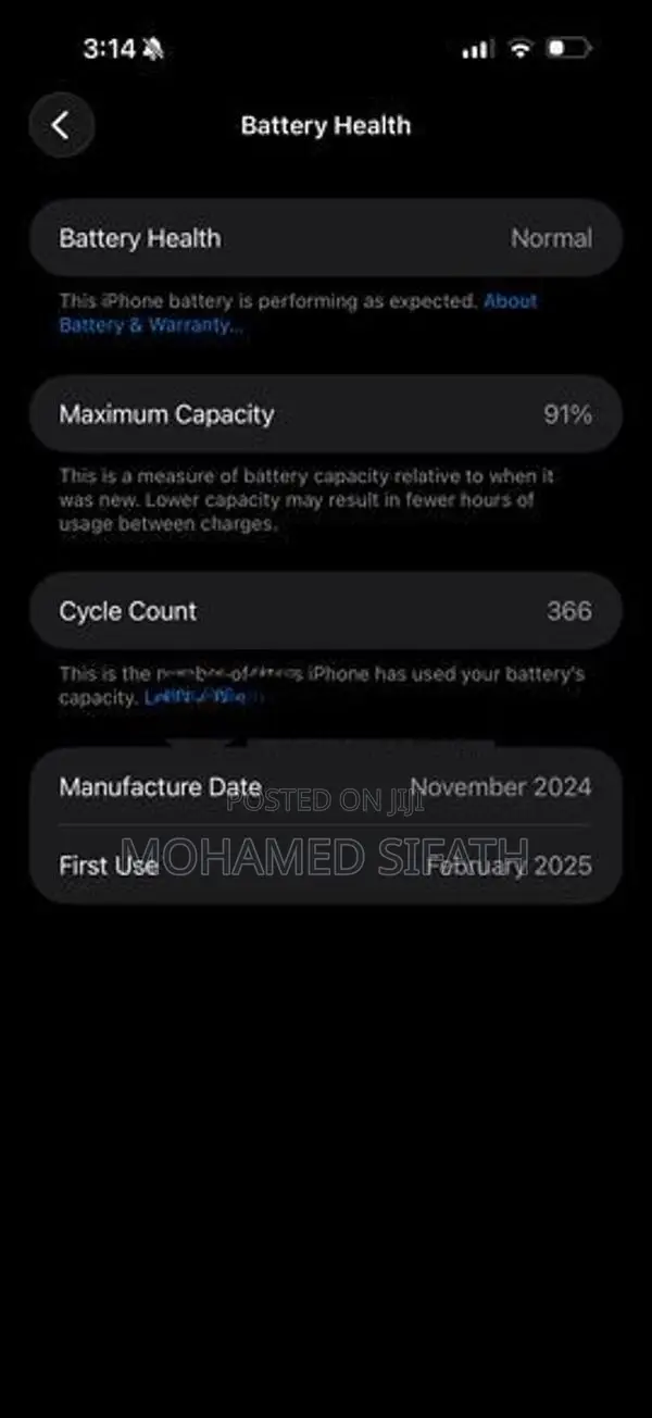 Apple iPhone 16 Pro Max (Used)