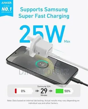 Anker 25W Compact Charger - Black