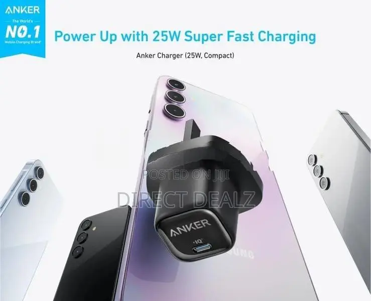 Anker 25W Compact Charger - Black