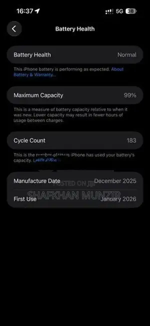 Apple iPhone 17 Pro Max XA (Used)