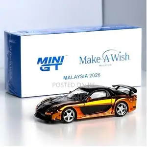 Mini GT Make a Wish Malaysia Veilside Mazda RX7