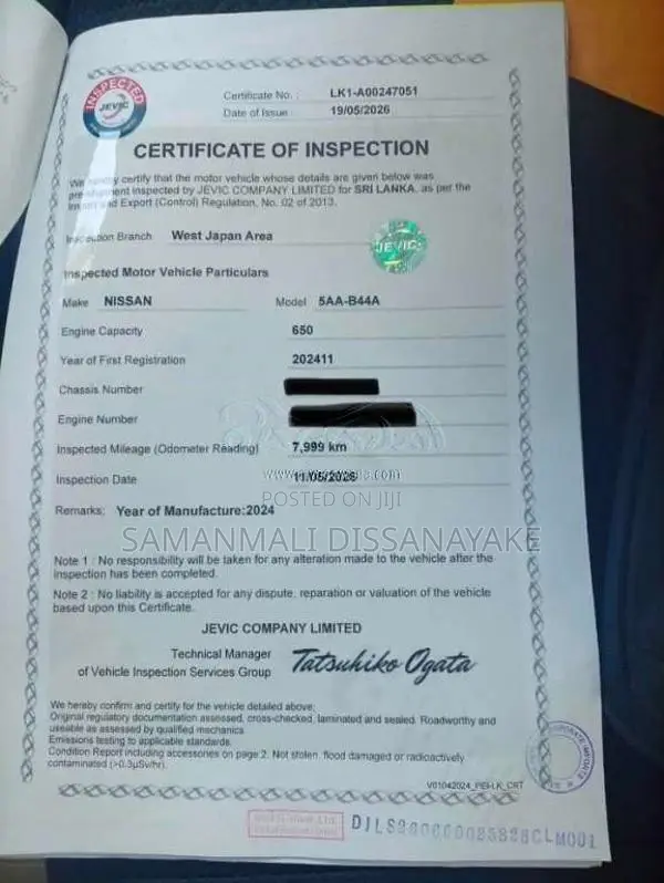 Nissan Roox Highway Star XS 2024 Car Unregistered (Recondition)