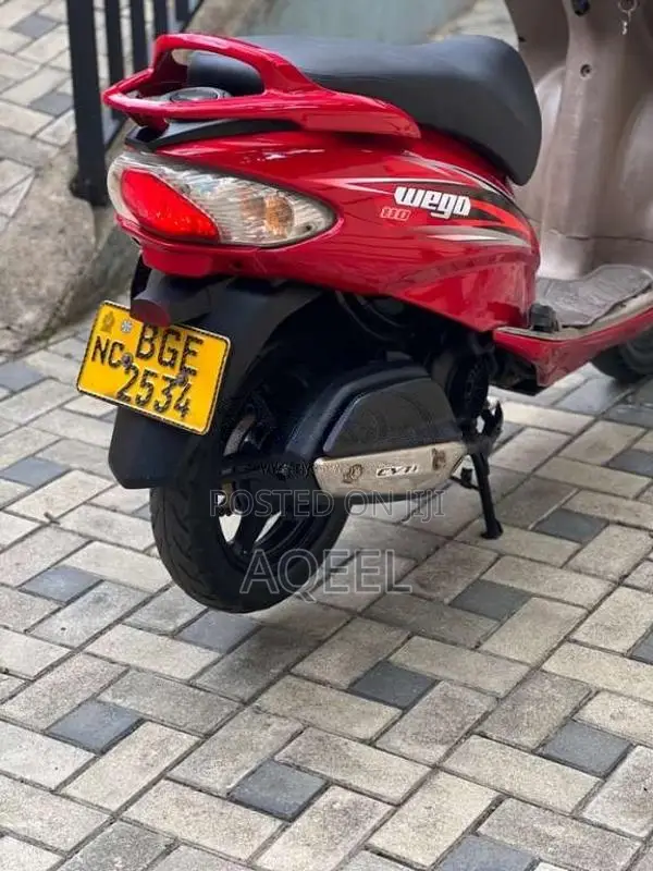 TVS Wego 2017 Motorbike (Used)
