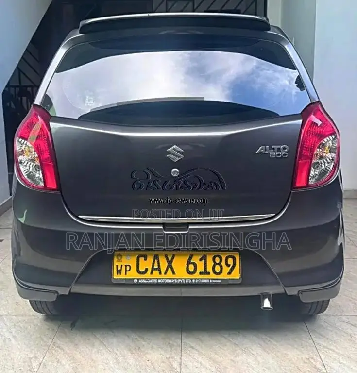 Suzuki Alto 2017 Car (Used)
