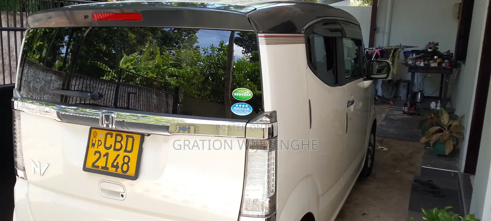 Honda N-Box 660 FWD 2015 Ivory