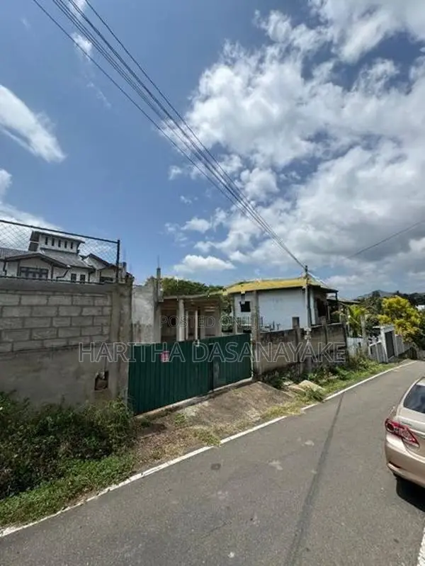 Land With House Construction For Sale In Pallekele, Kandy