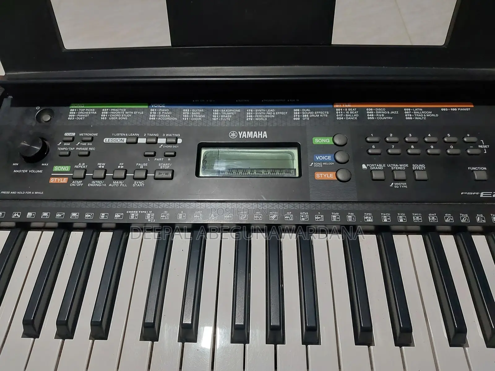 Yamaha Keyboard