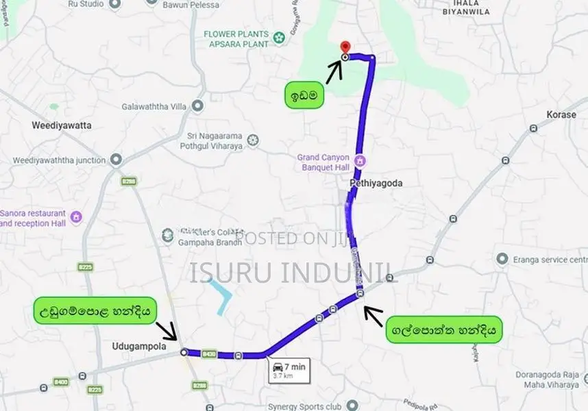 Land For Sale In Udugampola