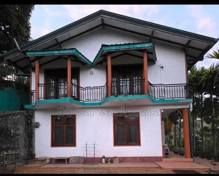 දෙමහල් නිවස සහිත ඉඩම ඩයරබා ,වැලිමඩ