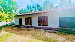🌾 වෙල් යායකට මායිම්ව 🛣️ කාපට් පාරටම මුහුණලා නිවසක් / KK 14653