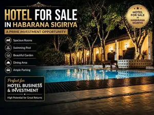 Hotel for Sale in Habarana – Sigiriya