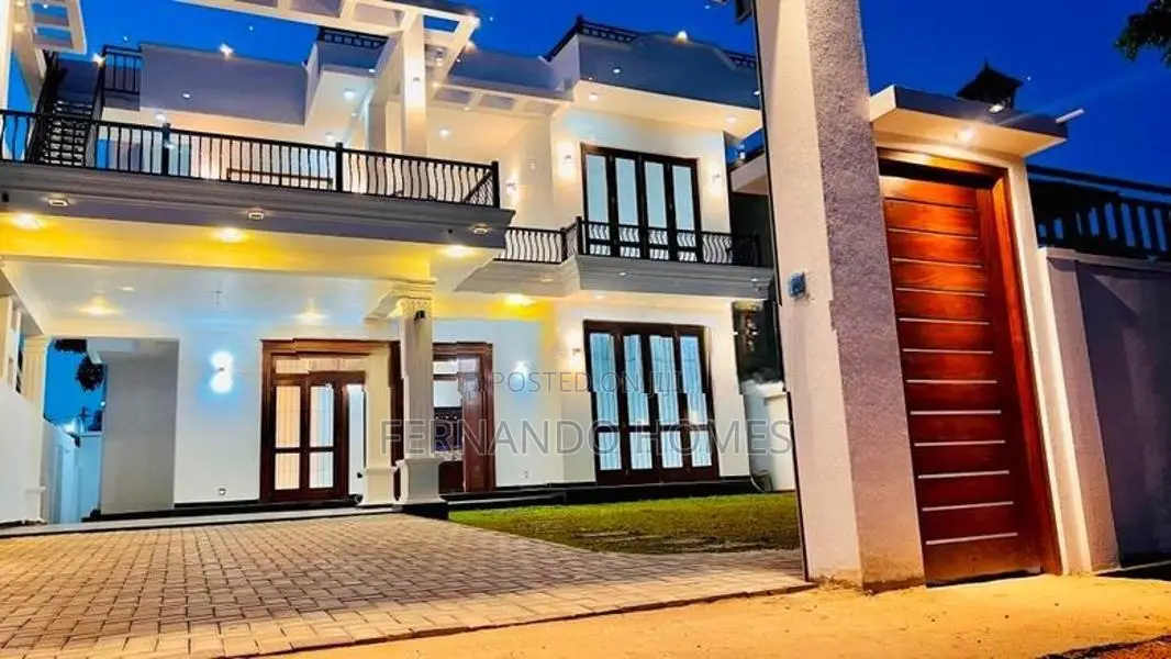 Best Nice Perfect Brand New Upstair 4 BR House For Sale in Negombo