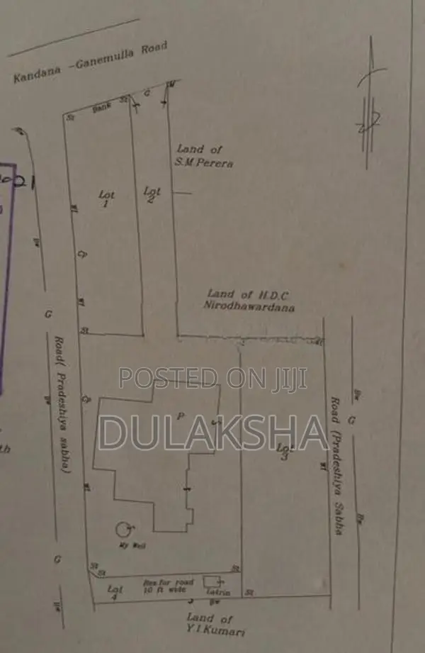 Land With House For Sale – Kandana, Hapugoda
