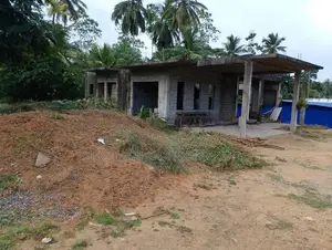 Land with Half Build House Near Diyagama Junction