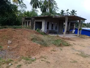 Land with Half Build House Near Diyagama Junction
