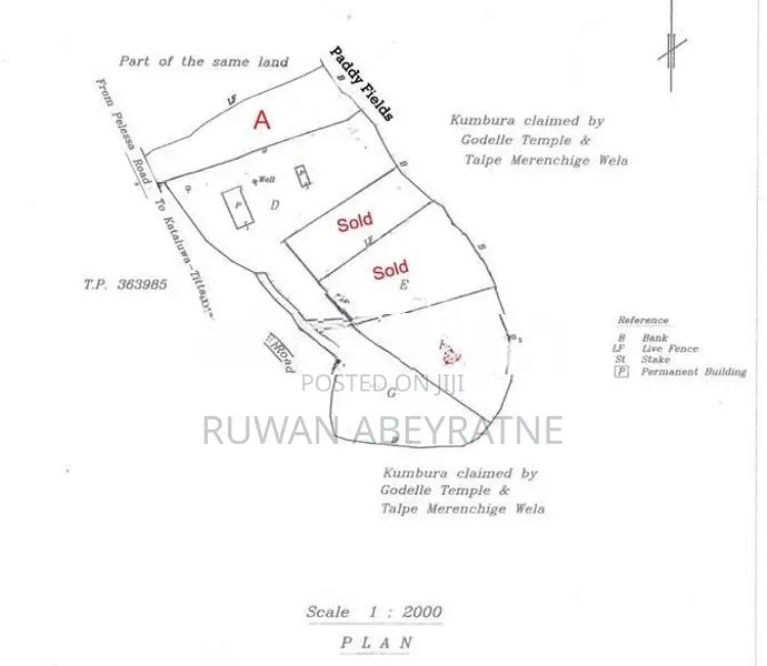 80 Perch Land for Sale - Kathaluwa, Koggala