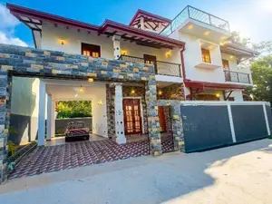 Paddy Facing Beautiful New House for Sale - Piliyandala