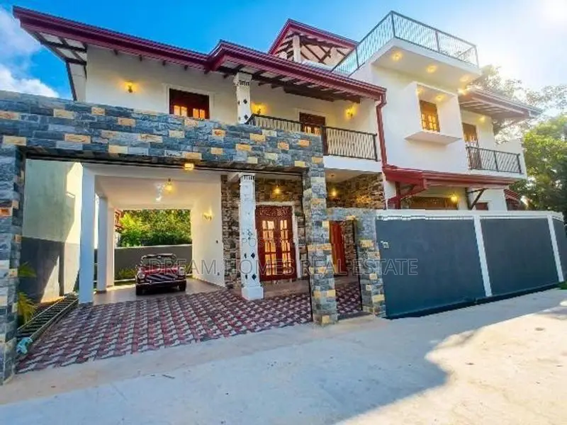 Paddy Facing Beautiful New House for Sale - Piliyandala