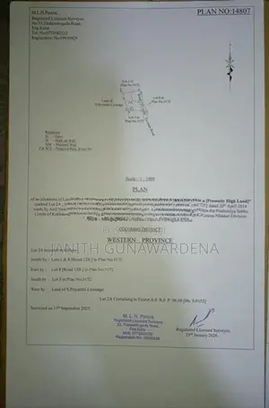 මුල්ලේරියාවෙන් අගනා ඉඩමක් විකිණීමට