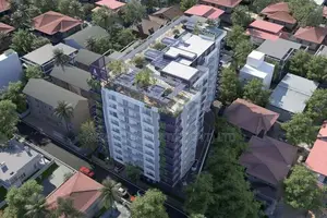 B2 1034 Sq.Ft 2Bedroom Sea Facing 7th Floor Apartment for Sale Ratmala