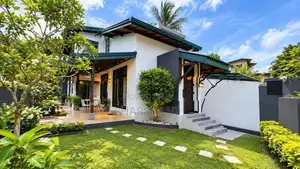 Solar Powered Open Style Spacious Two Story House at Hokandara