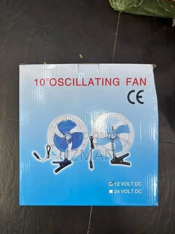 Oscillating Fan for Vehicles