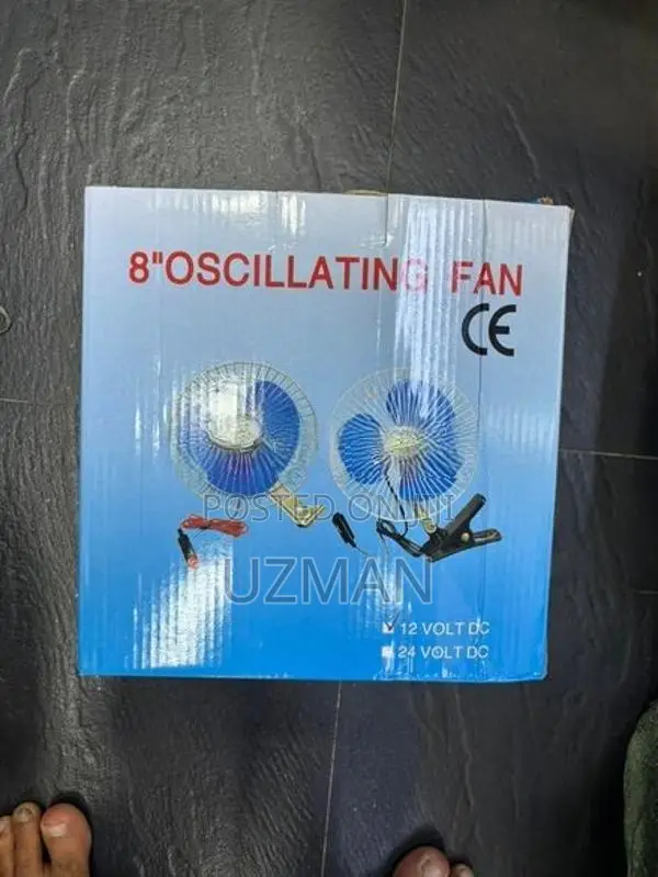 Oscillating Fan for Vehicles