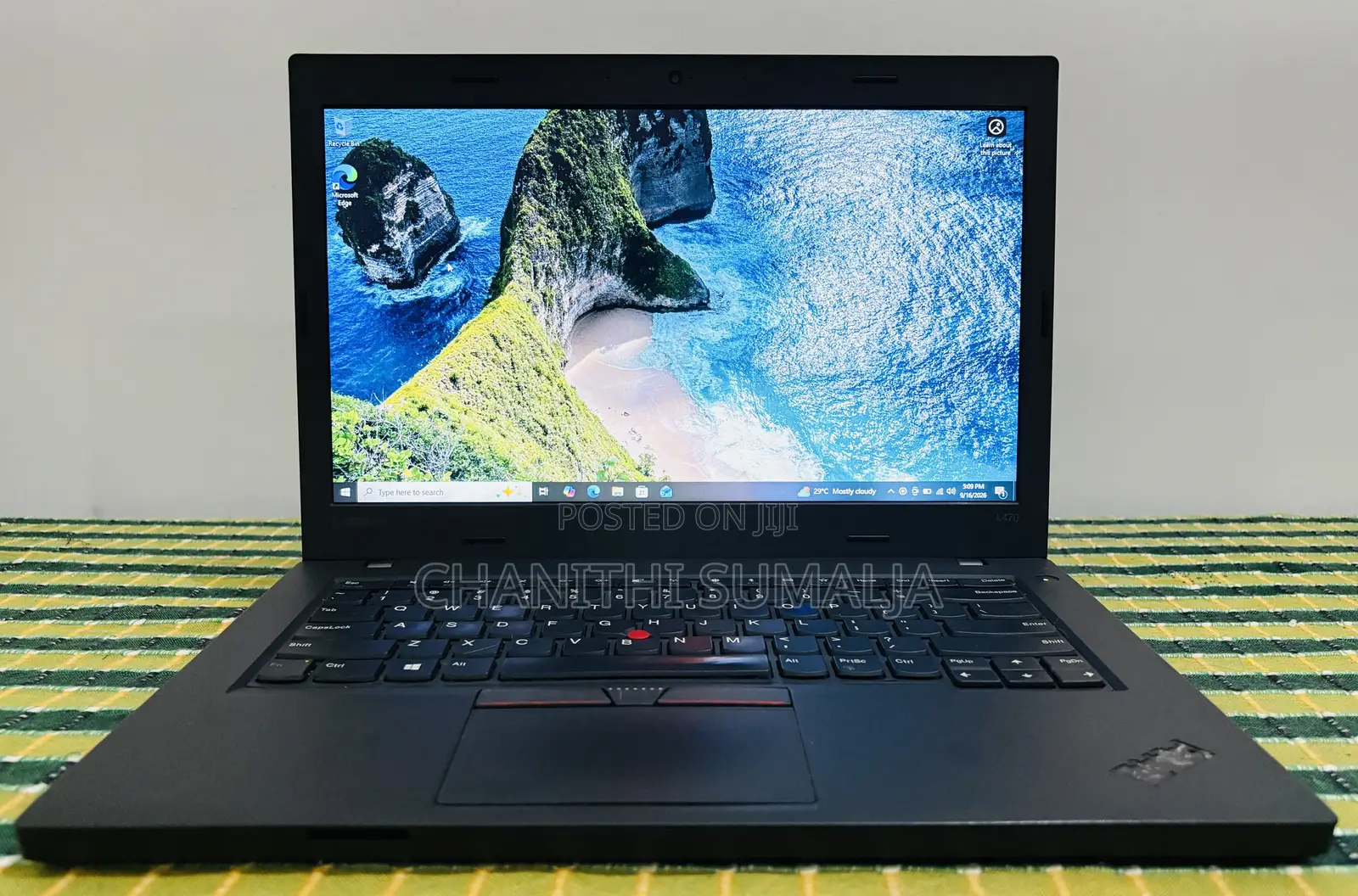 Laptop Lenovo ThinkPad L470 8GB Intel Core i5 SSD 256GB