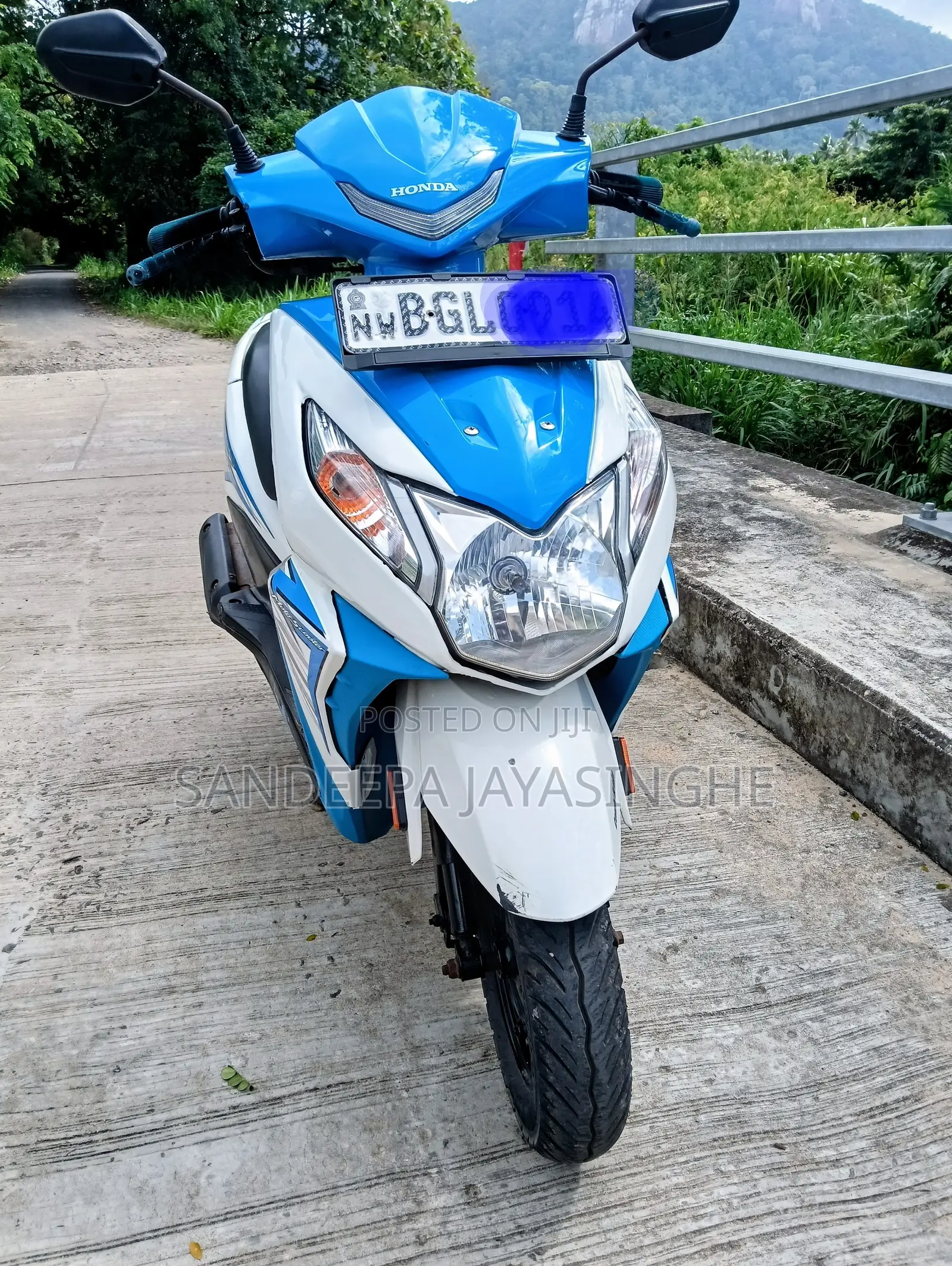 Honda Dio 2018 Blue