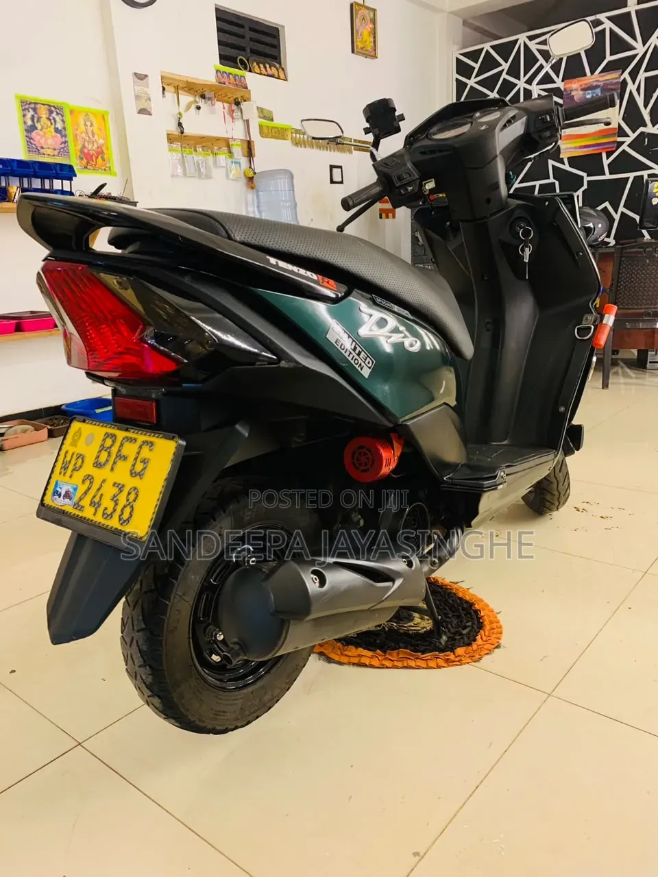 Honda Dio 2017 Gray