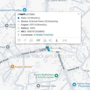 Vehicle Gps Tracker Engine Cut-Off