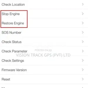 Vehicle Gps Tracker Engine Cut-Off