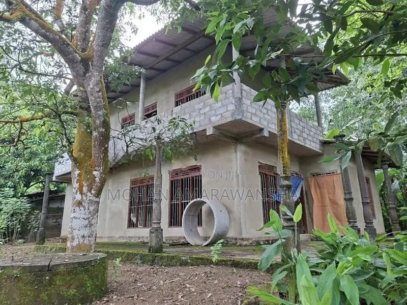 Land with Half Built House for Sale - Eheliyagoda