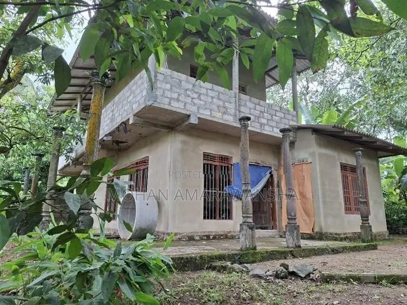 Land with Half Built House for Sale - Eheliyagoda