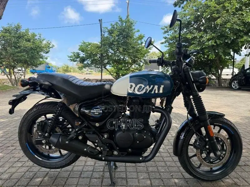 Royal Enfield Hunter 350 Blue 2025