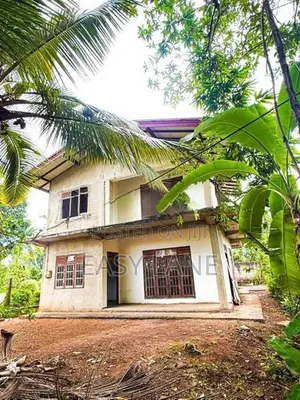 නිට්ටඹුවෙන් අඩක් නිමකළ දෙමහල් නිවසක්