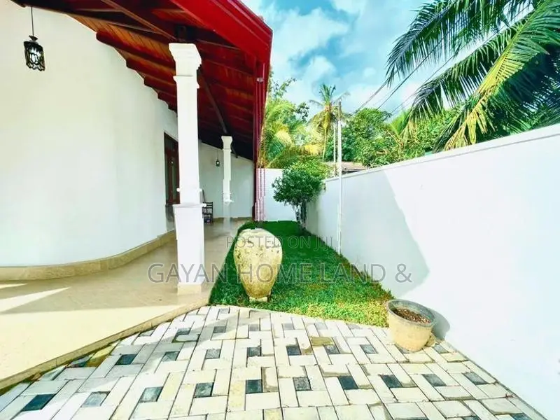 Brick Wall Made Brand New Two Storey House in Piliyandala
