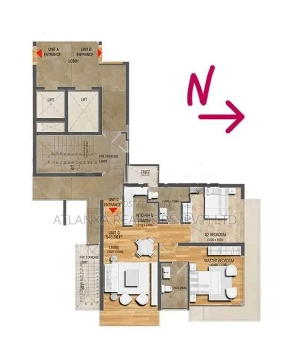 Furnished Brand New Apartment for Sale in Bambalapitiya, Colombo 04