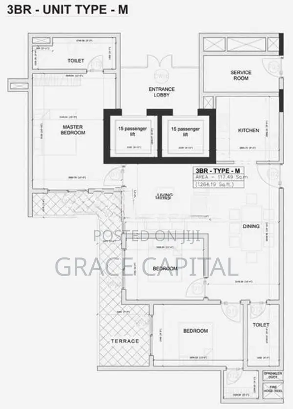 Furnished apartment for sale