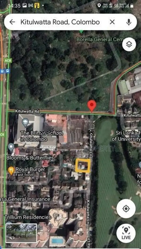 Land/old House for sale in Colombo 08