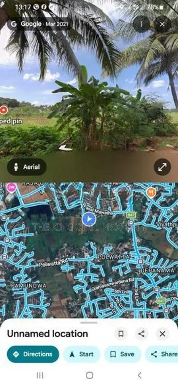 Land for sale in Thalawathugoda