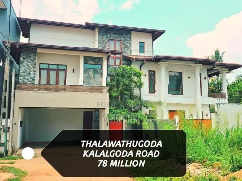 TWO STORY HOUSE FOR SALE IN PANNIPITIYA BORALLA ROAD WEERAMAWATHA