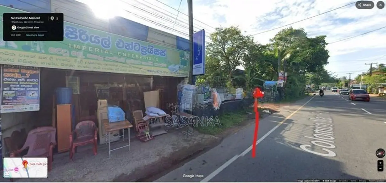 Kaluthara Waskaduwa 80 Perches Land For Long Term Lease