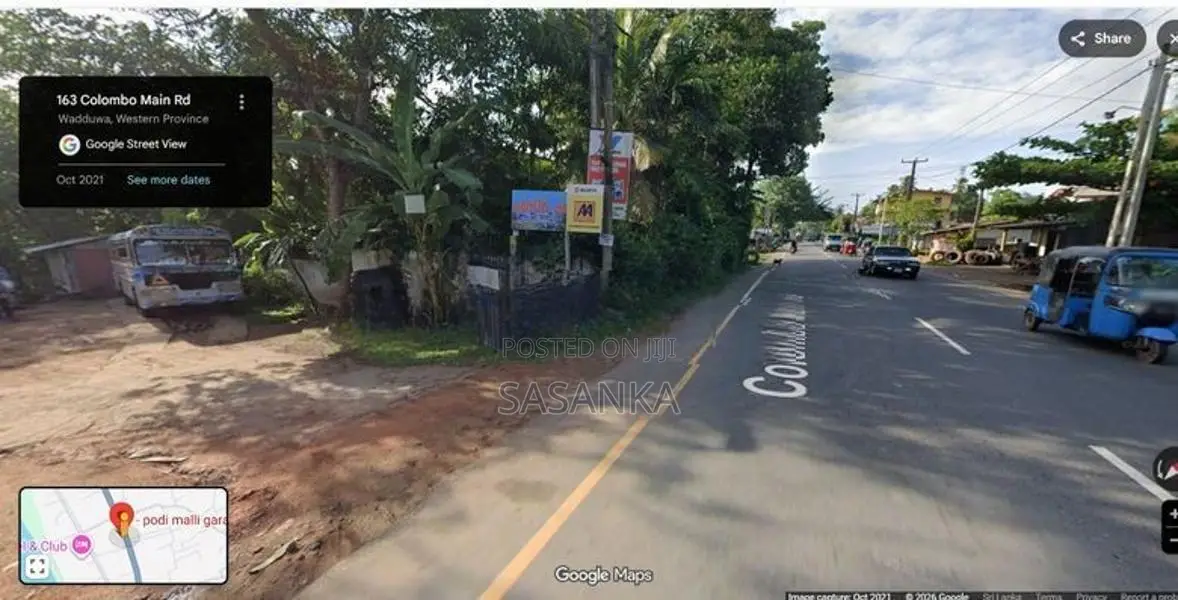 Kaluthara Waskaduwa 80 Perches Land For Long Term Lease