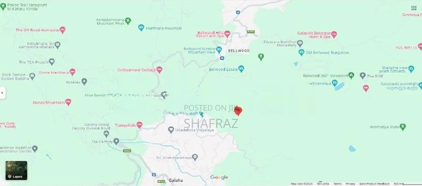 Galaha Bellwood Land for Sale with Panoramic View
